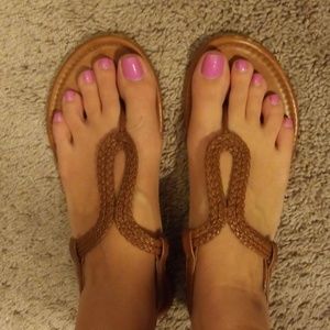 Dark Tan Pierre Dumas Sandals